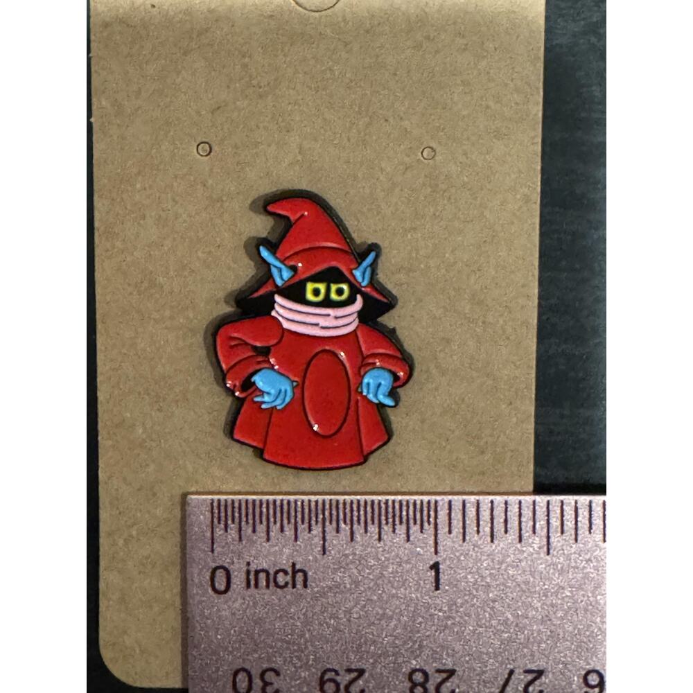 Orko Masters Of The Universe Red Cloak Enamel Lapel Pin Cartoon Figure Gift
